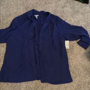 Blue size 3x button up shirt from Catherine’s.